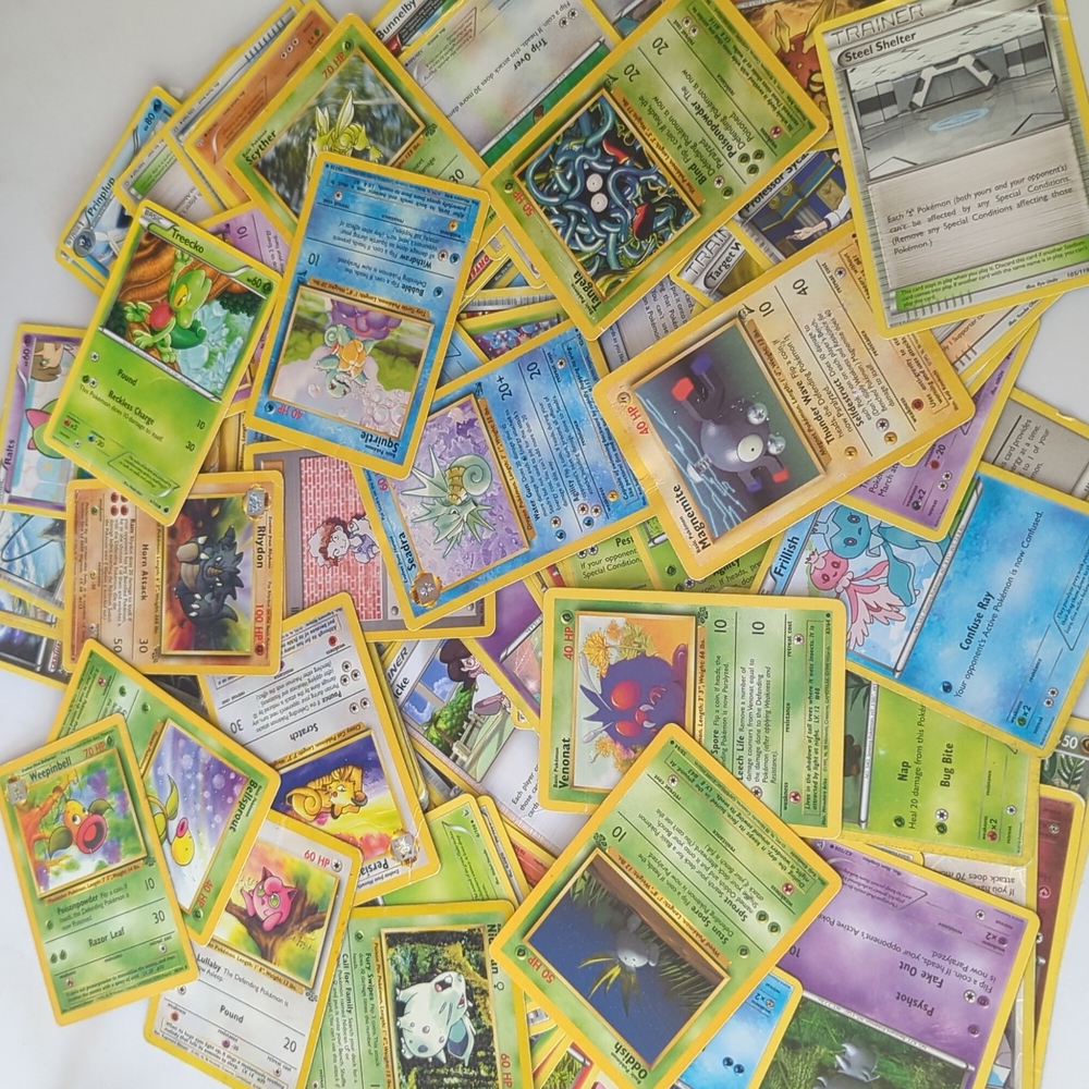 *Damaged* Pokemon Cards